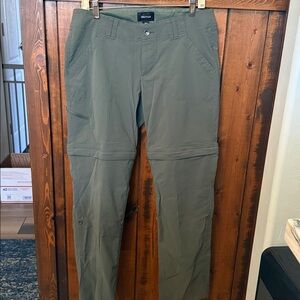 MARMOT Womens Lobo Convertible Pants Shorts Size 10
